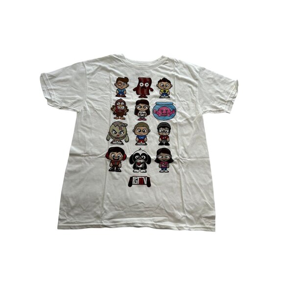 NWOT FGTeeV T-Shirt in White - Picture 1 of 3